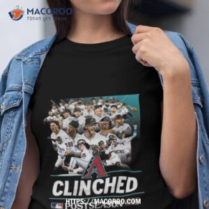 Congrats Arizona Diamondbacks Clinched Postseason 2023 Mlb Shirt