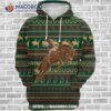 Cowboy All Over Print 3D Hoodie