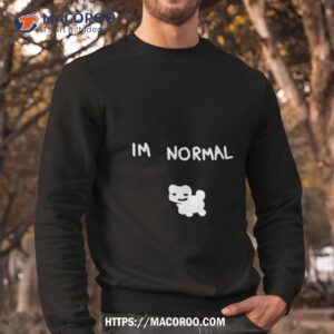 crumb i m normal shirt sweatshirt