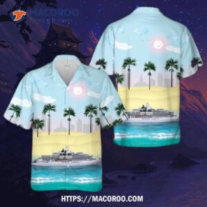 Crystal Cruises Ship Endeavor Hawaiian Shirt