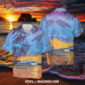 Crystal Cruises Ship Symphony Hawaiian Shirt