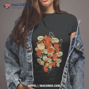 Cubeudesigns Halloween Cats Shirt