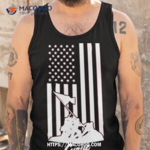 curve supports our troops usa flag shirt tank top