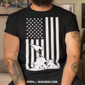 Curve Supports Our Troops Usa Flag Shirt