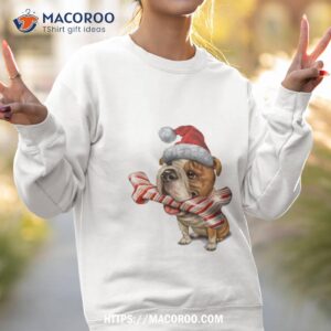 cute bulldog christmas dog lovers shirt sweatshirt 2