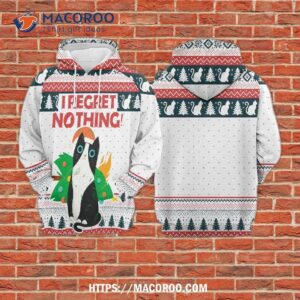 I Regret Nothing All Over Print 3D Hoodie