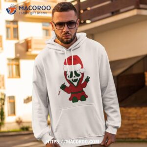 Cute Christmas Ghostface Art Shirt