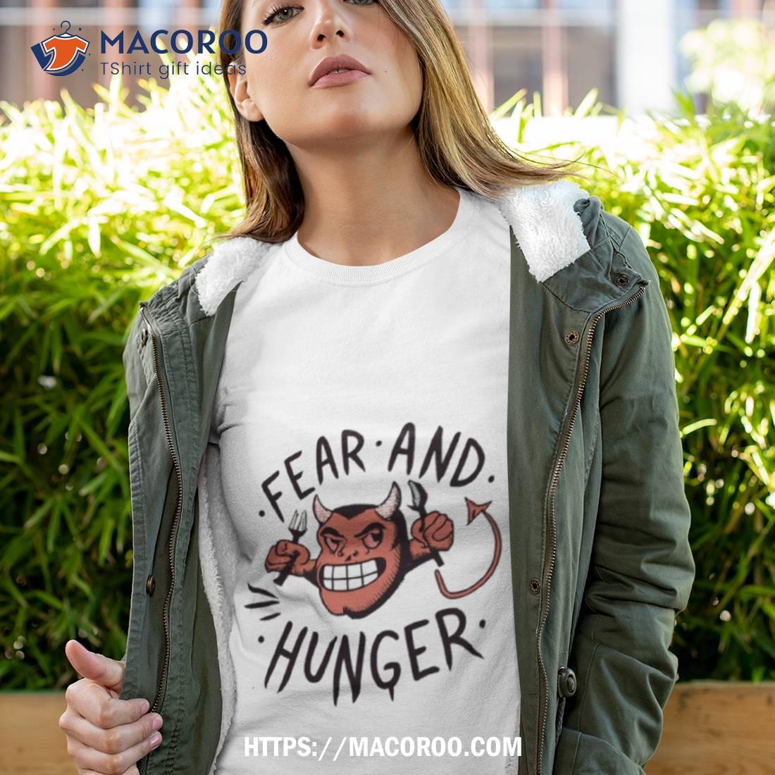 Cute Design Devil Fear And Hunger Shirt Cute Design Devil Fear And Hunger Shirt