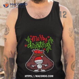 cute gangster cartoon with dynamite christmas 2023 shirt tank top
