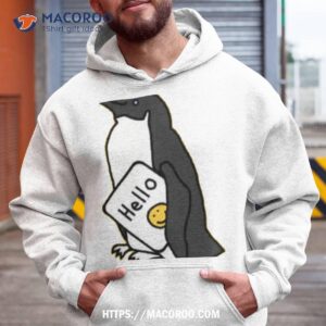 Cute Penguin Says Hello Shirt