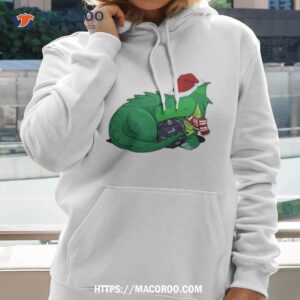 d20 green dragon holiday shirt hoodie 2