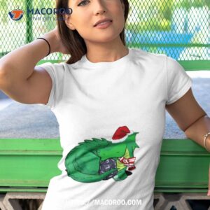 d20 green dragon holiday shirt tshirt 1
