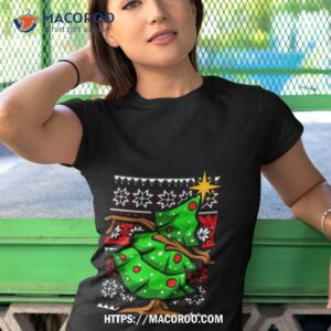 dabbing tree christmas 2023 shirt tshirt 1