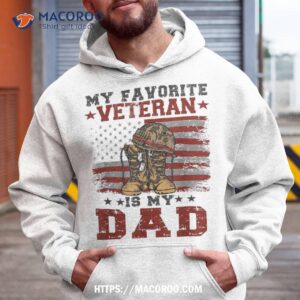 Dad Veterans Day My Favorite Veteran Is Costume Gifts Shirt