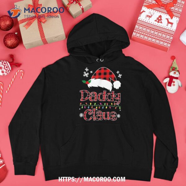 Daddy Christmas Santa Claus Red Plaid Shirt, Shirt