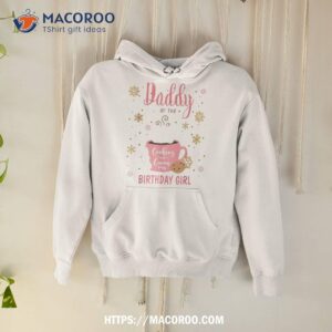 daddy cookies and cocoa winter girl birthday party matching shirt hoodie