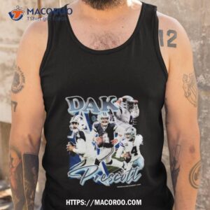dak prescott dallas cowboys football vintage 2023 shirt tank top