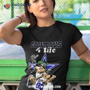 dallas cowboys 4 life ride or die shirt tshirt 1