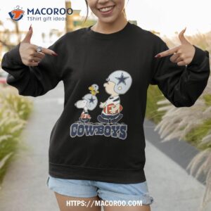 dallas cowboys charlie brown and snoopy the peanuts shirt sweatshirt 1