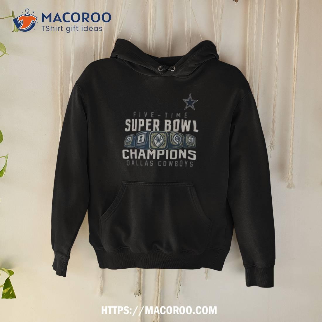 Champions super bowl five time Dallas Cowboys shirt, hoodie