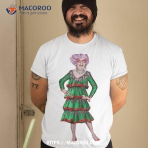 Dame Edna Everage Christmas Frock By James Brennan Shirt