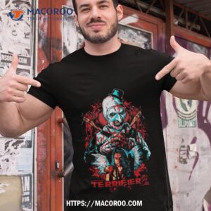 damien leone s terrifier 2 work of art t shirt tshirt 1