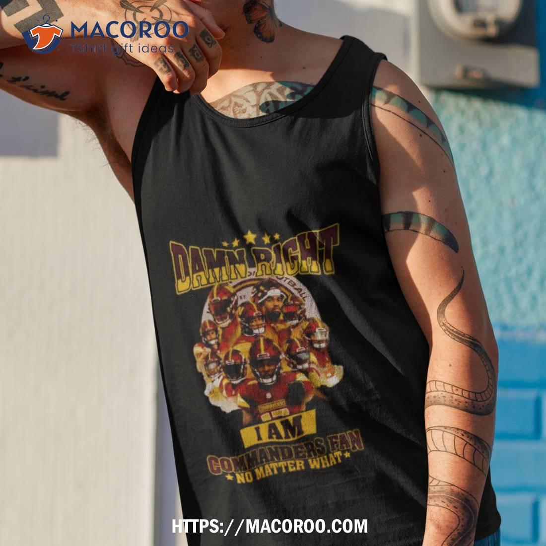 washington commanders tank top