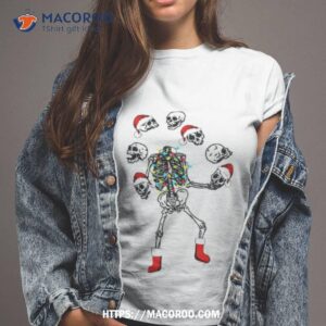 Dance Head Skeleton Xmas Shirt
