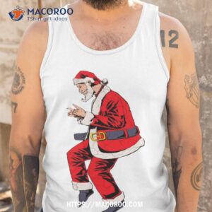 dance santa christmas shirt tank top