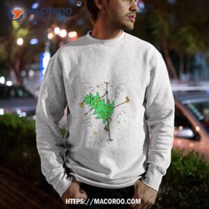 dancing tree long christmas shirt sweatshirt