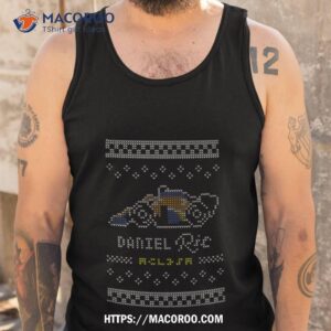 danny ric pixel art christmas shirt tank top