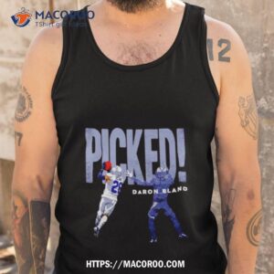daron bland dallas picked football shirt tank top