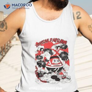 daruma running christmas shirt tank top 3