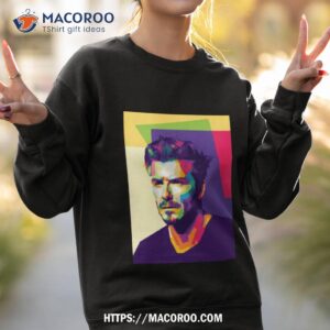 david beckham in wpap shirt sweatshirt 2