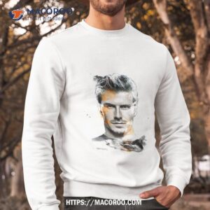 david beckham painting shirt sweatshirt