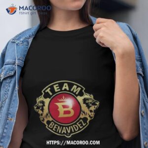 david benavidez merch team benavidez lion t shirt tshirt