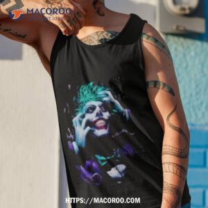dc comics joker shirt tank top 1