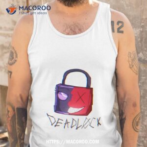deadlock face shapes and beats shirt tank top