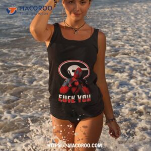 deadpool georgia bulldogs love you shirt tank top