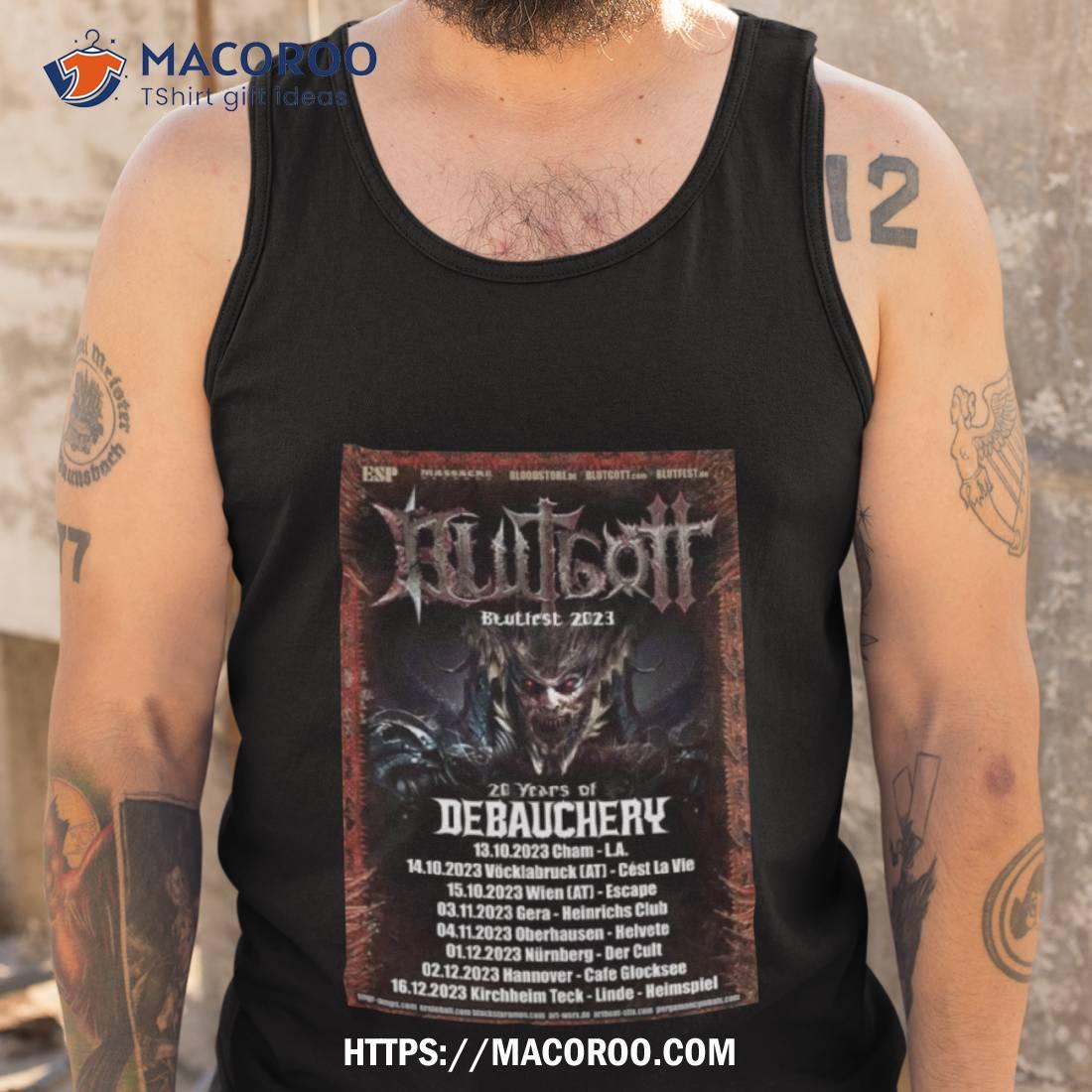 Debauchery Bluttest Tour 2023 T Shirt Debauchery Bluttest Tour 2023 T Shirt