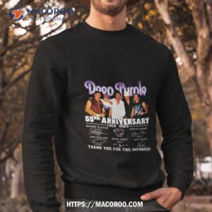 Deep Purple Band 55nd Anniversary 1968 2023 Thank You For The Memories Signatures T Shirt 2 deep purple band 55nd anniversary 1968 2023 thank you for the memories signatures t shirt sweatshirt