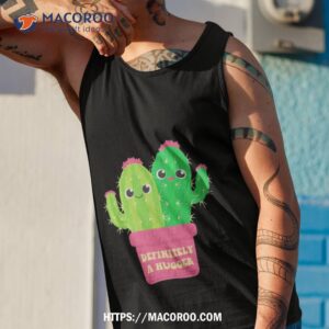 definitely a hugger funny shirt tank top 1