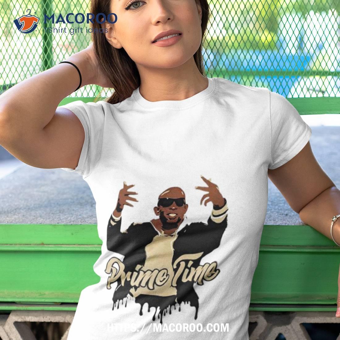 Rapper Deion Sanders Shirt Vintage 90s Retro Graphic Tee Gifts Fan
