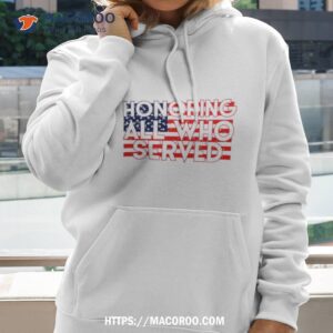 Demo Veterans Day 2023 Honoring All Who Served T Shirt 1 demo veterans day 2023 honoring all who served t shirt hoodie 2