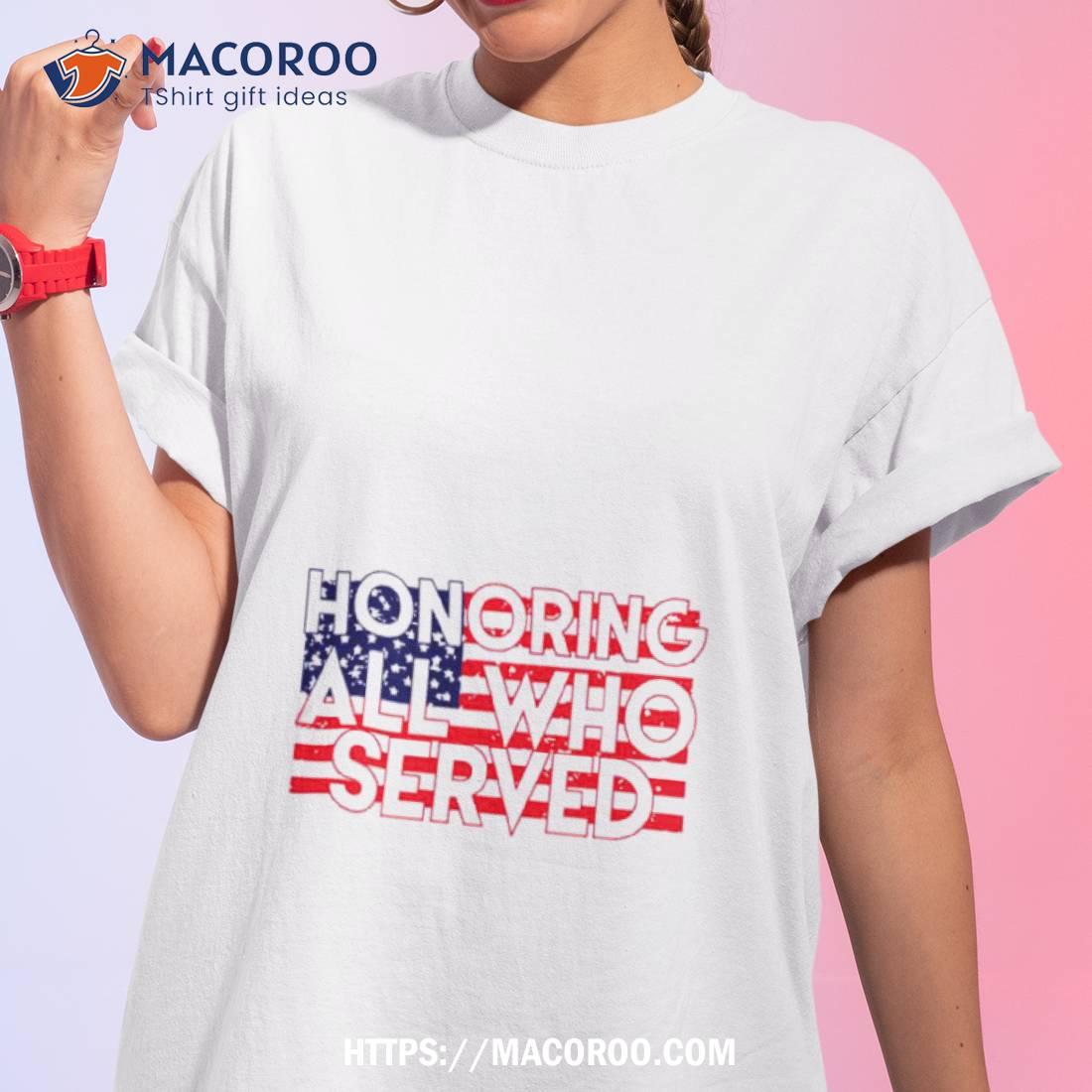 Demo Veterans Day 2023 Honoring All Who Served T Shirt Demo Veterans Day 2023 Honoring All Who Served T Shirt