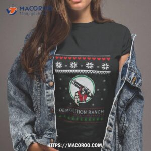 demolition ranch christmas shirt tshirt 2