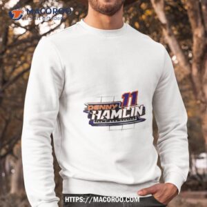 denny hamlin joe gibbs racing team collection 2024 schedule t shirt sweatshirt