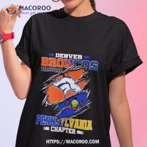 denver broncos territory pennsylvania chapter t shirt tshirt 1