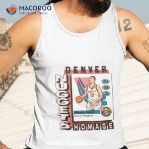 denver nuggets trading card nikola jokic nba player shirt tank top 3