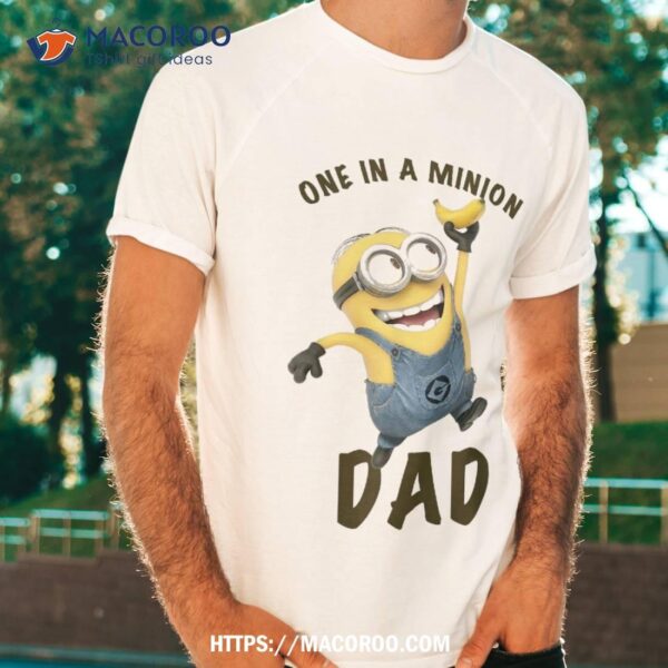 Despicable Me Father’s Day One In A Minion Banana Run Shirt